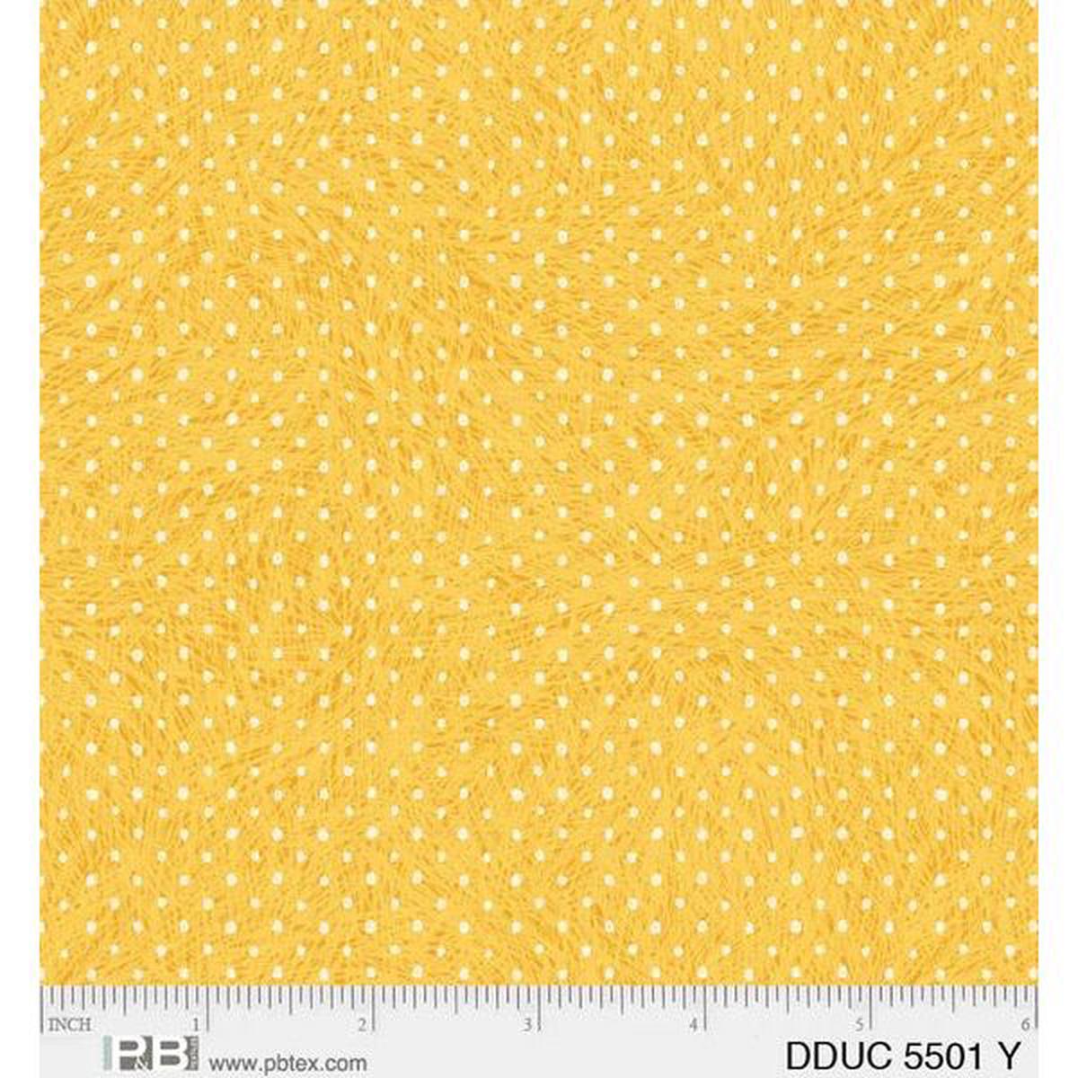 Darling Ducklings ~ 33" remnant ~ Pin Dot ~ DDUC 05501 Y