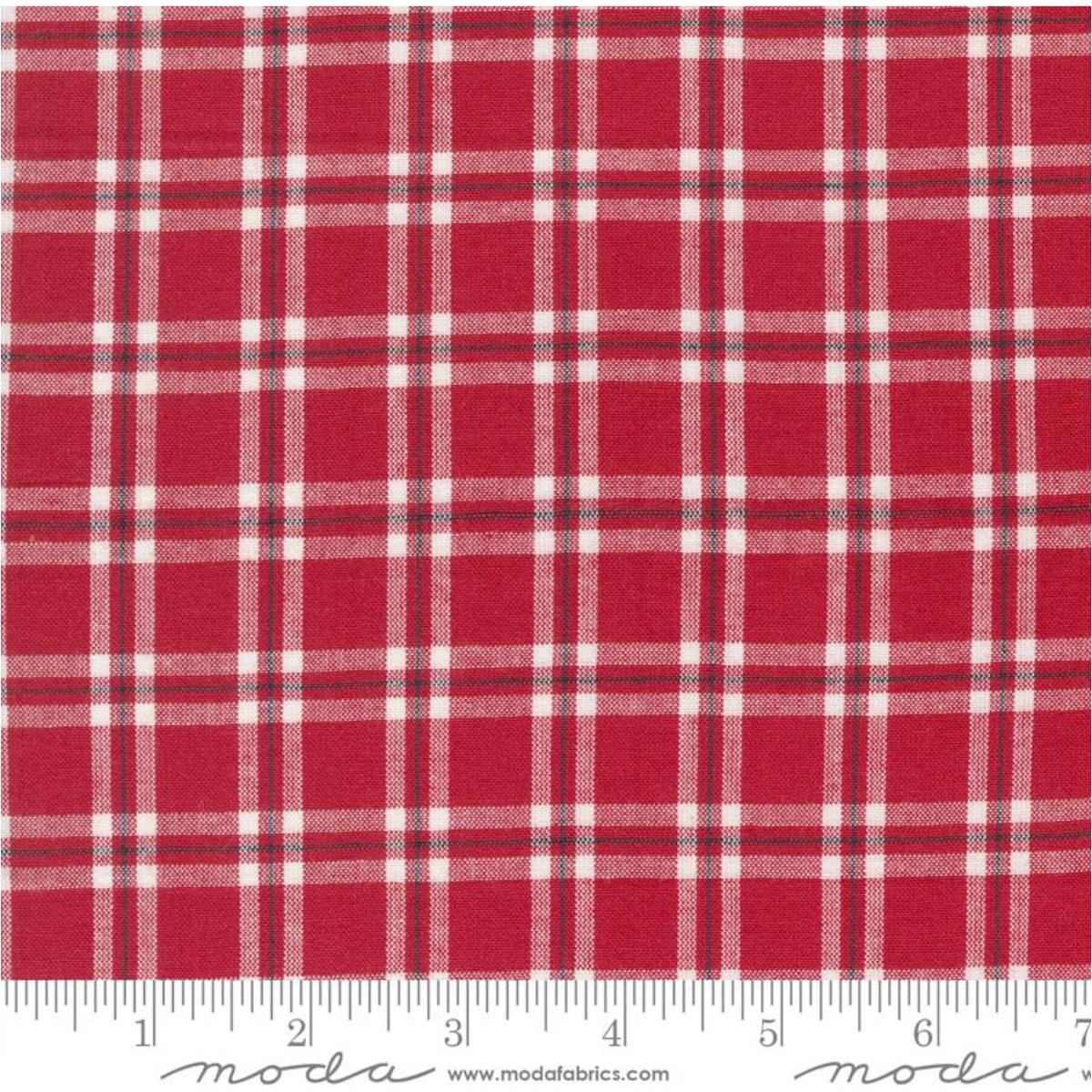 Panache ~ Wovens ~ Red White Black 12218 17 ~ One Yard