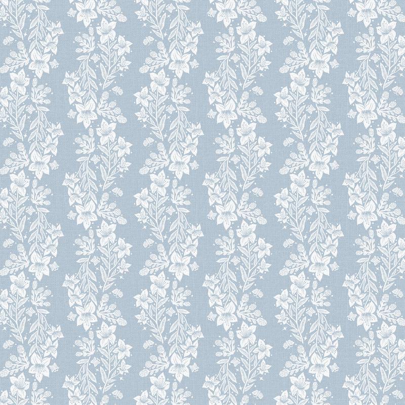 Folktale ~ Stripe ~ 90976-40 Blue