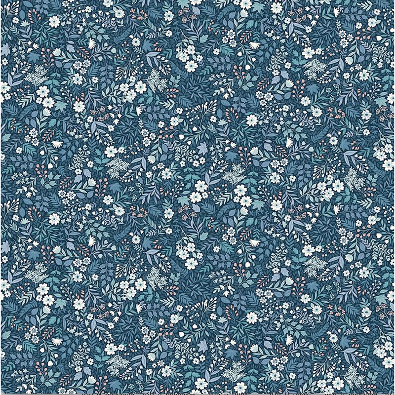 Foxwood ~ Wildflower Blue ~ MU-017-B ~ One Yard