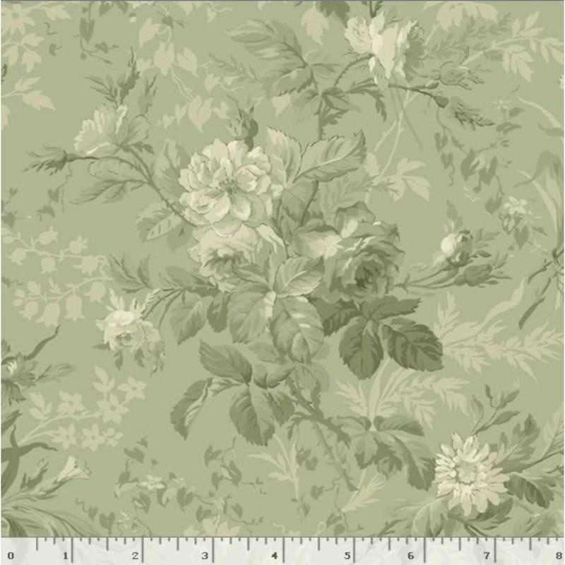 Katheen's Story ~ Monotine Floral ~ R161752D GREEN