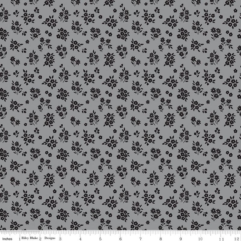 Midnight Meadow ~ Bouquets ~ C15324-GRAY