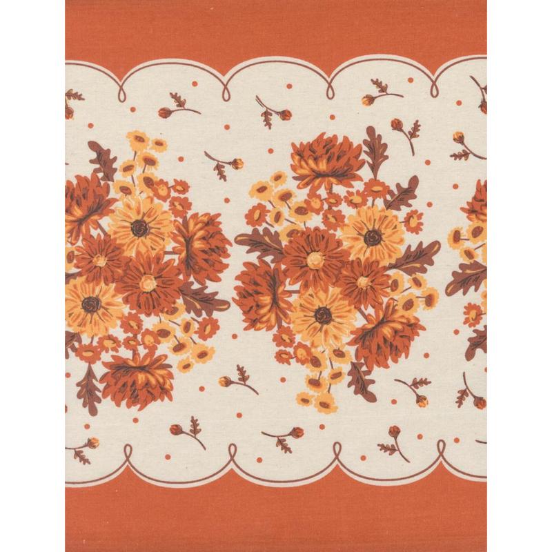 16" Classic Retro Floral Mums 920 322