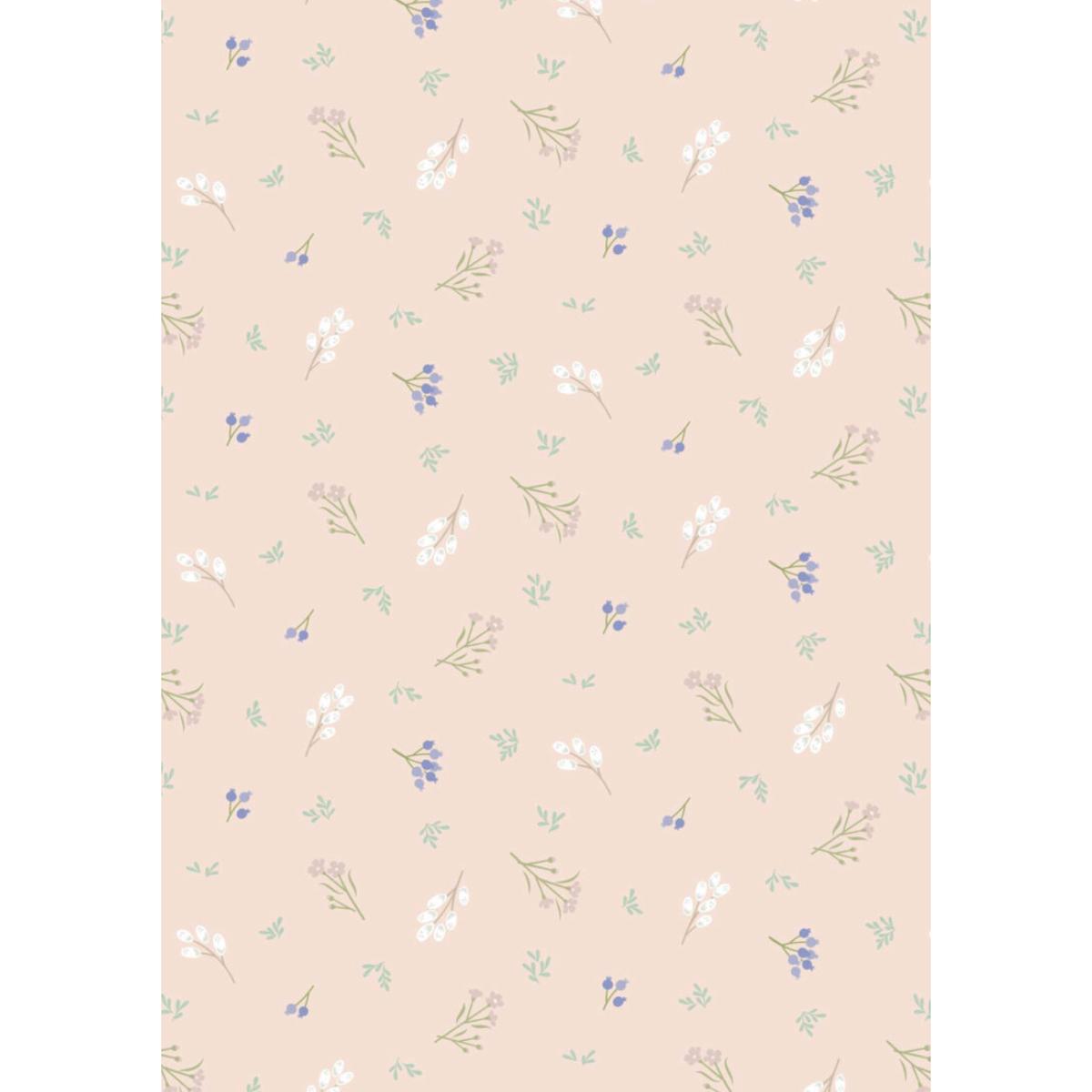 Sky Garden ~ Scattered Sprig ~ CC58.2 Pale Peach