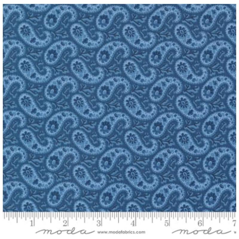 Grand Haven ~ Bandana Paisley 14986 18 Nautical Blue