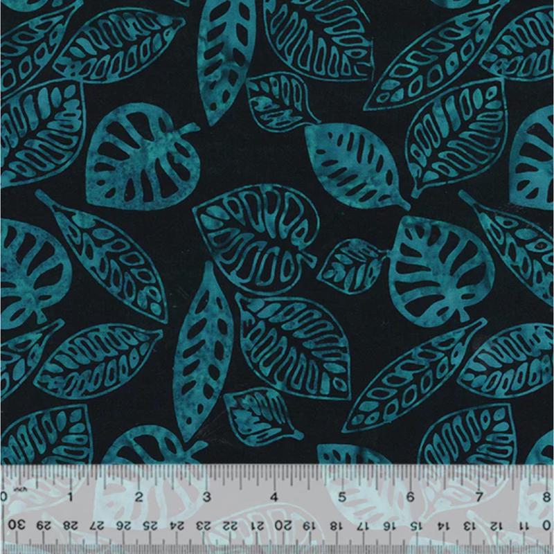 Lagoon ~ Monstera ~ 3631Q-X Black