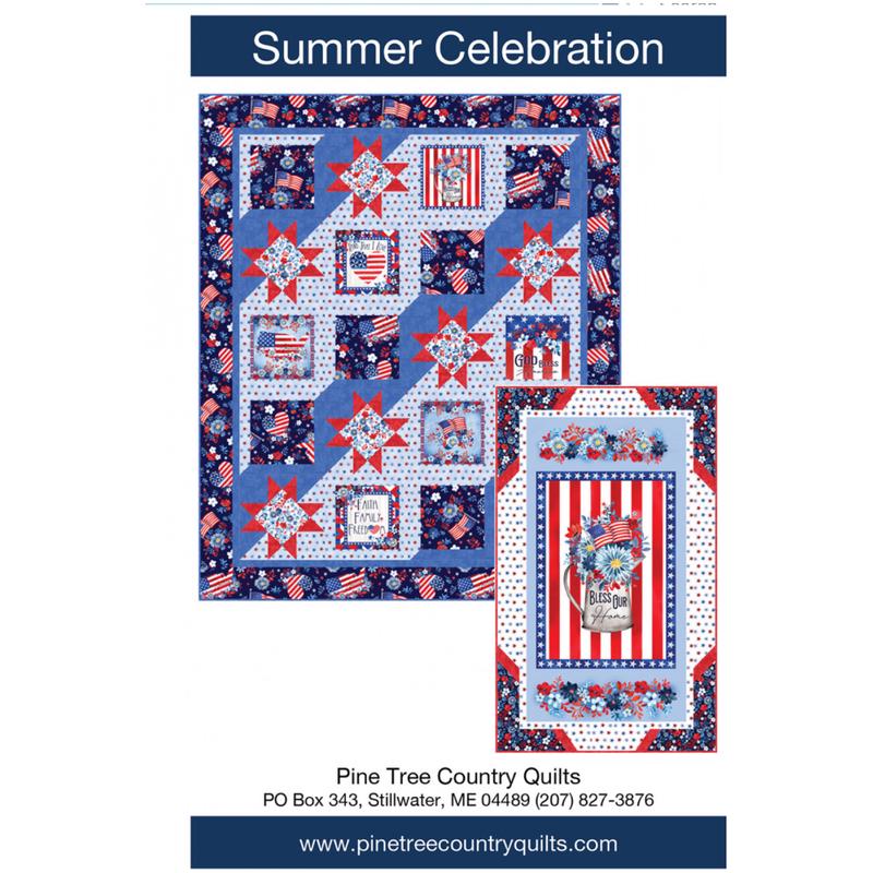 Pine Tree Country Quilts ~ Summer Celebration Quilt Kit