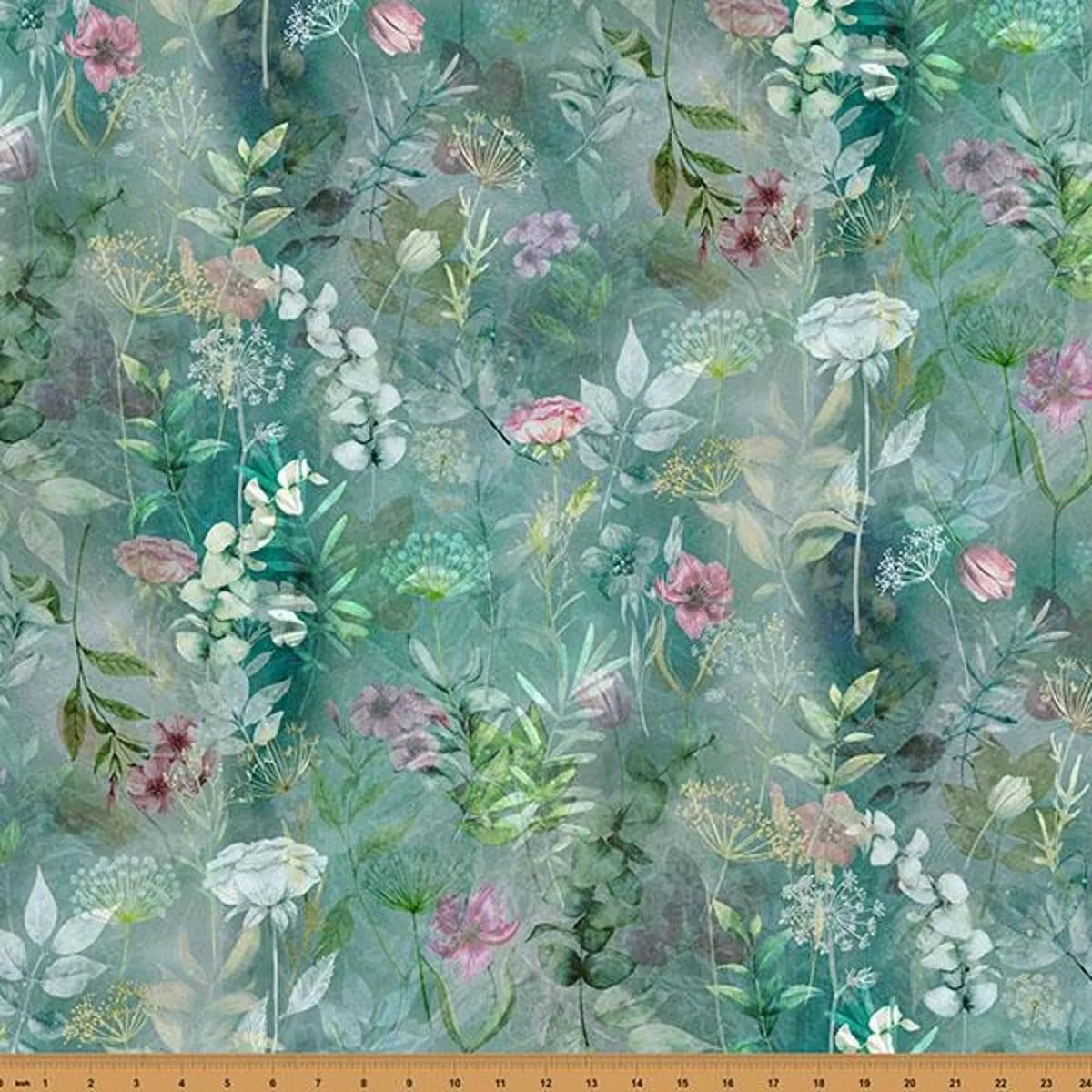 Blush Garden ~ W5495-D7 Dusty Blue