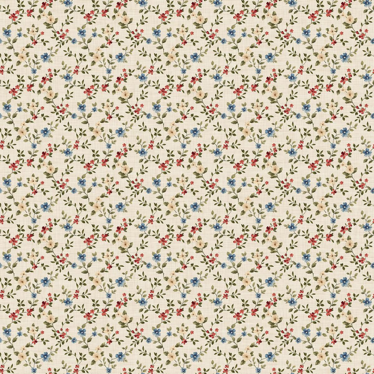 Farmhouse Sampler ~ Floral Trail ~ 28604-11 Cream Multi