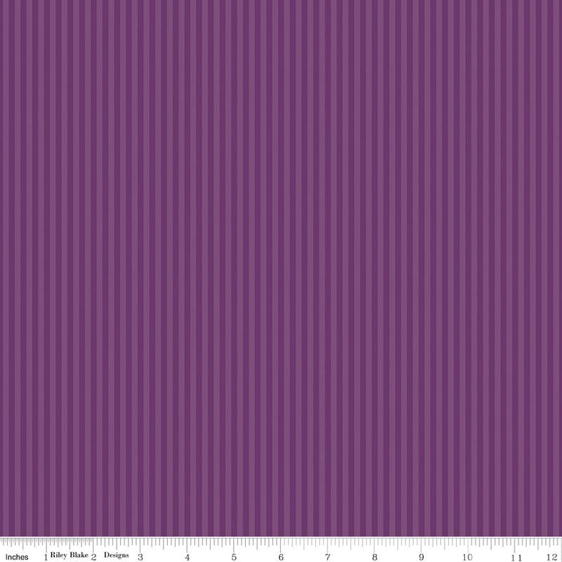 Stripes 2024 ~ 1/8" Tonal Stripe ~ C500 Eggplant