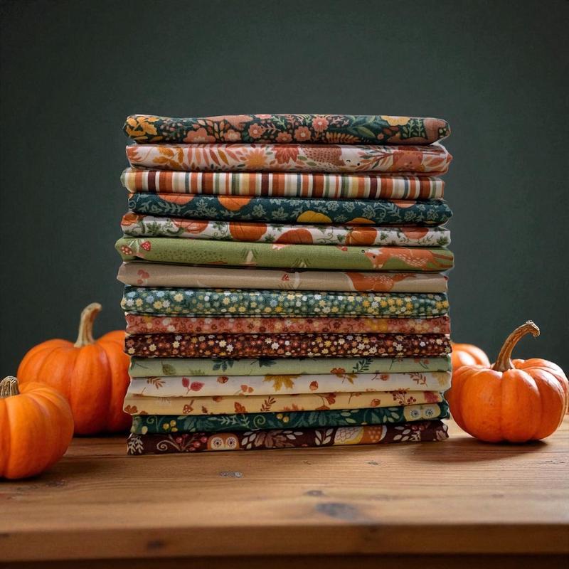 Hello Autumn ~ Fat Quarter Bundle 15 pcs