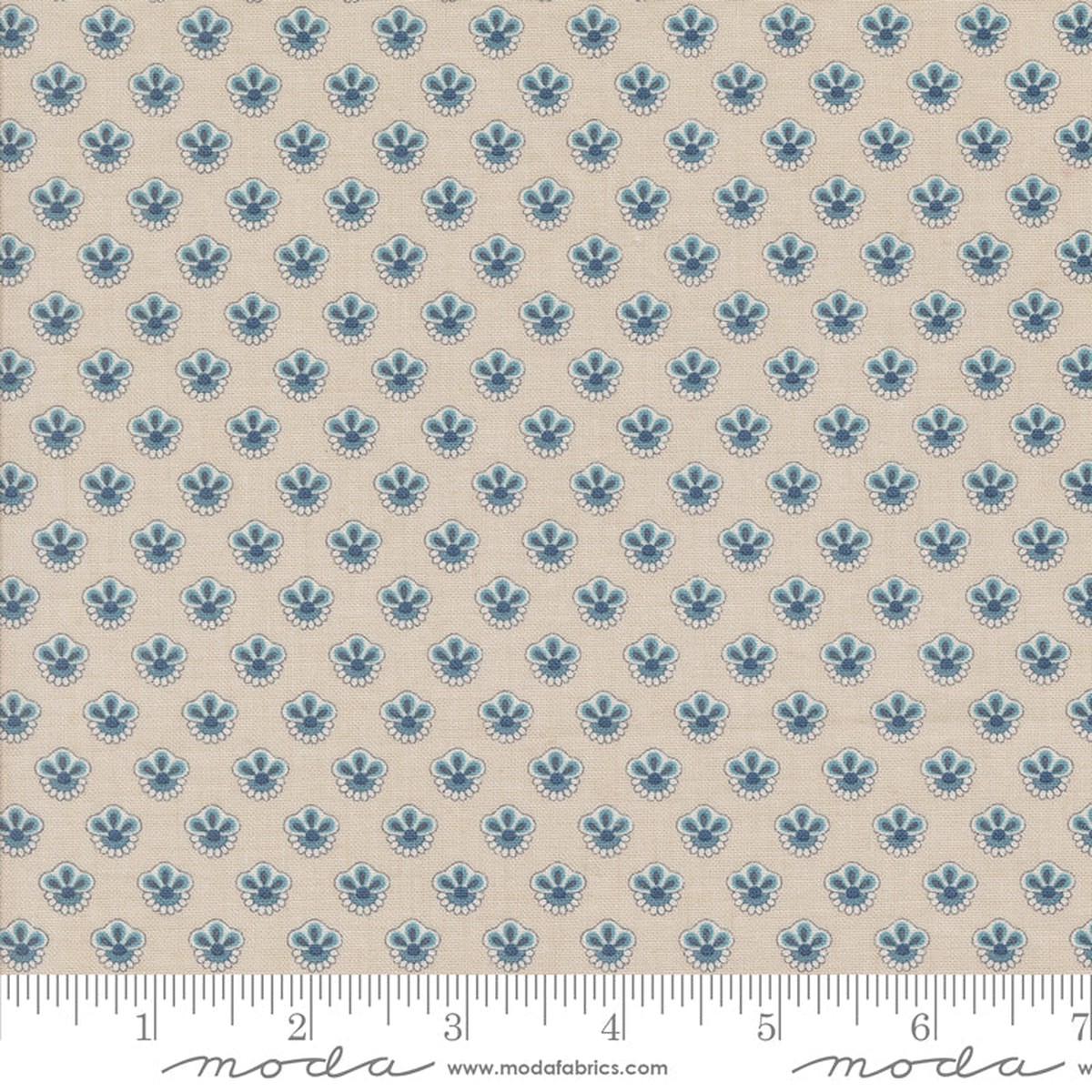 Sacre Bleu ~ Campanule Blenders ~ 13977 13 Smoke French Blue 43" x WOF remnant