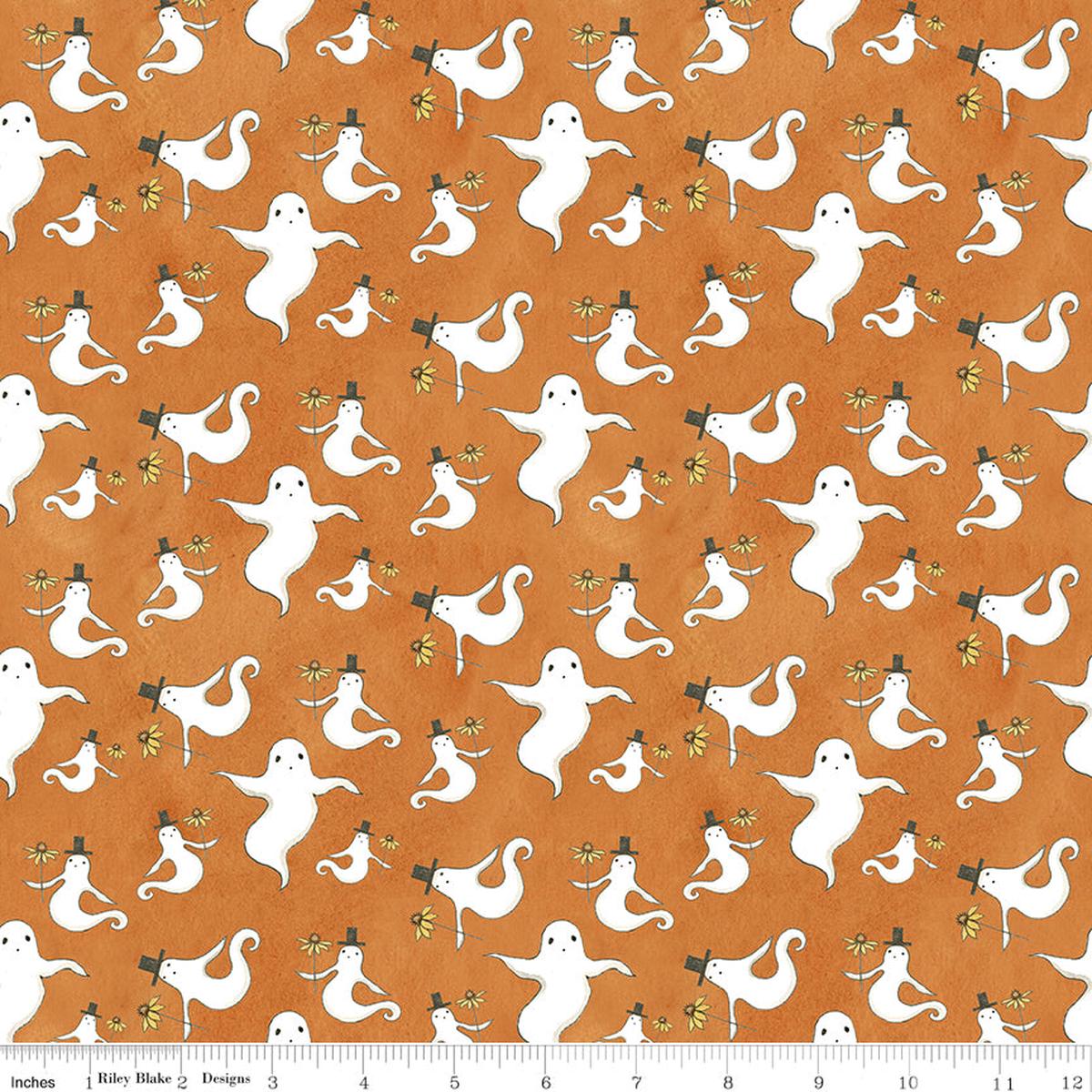 Spooky ~ Ghosts ~ C17571 ORANGE