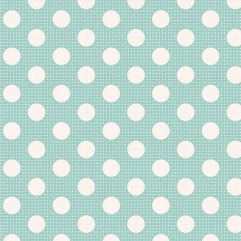 Tilda ~ Medium Dots Teal TIL130001-V11