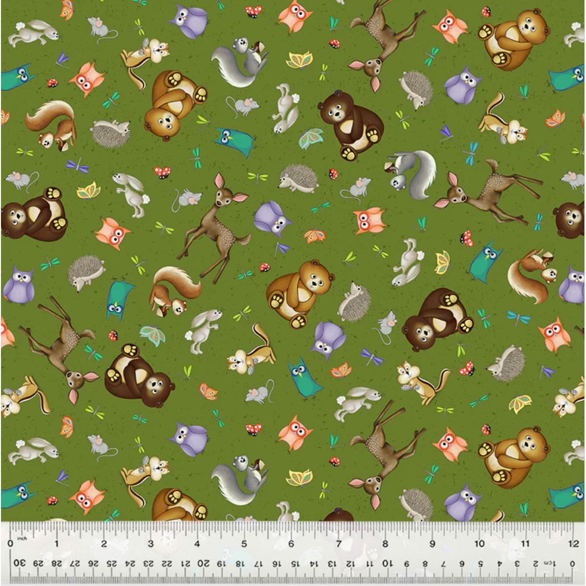 Enchanted Woods ~ 40" remnant ~ Woodland Friends ~ 54521-1 Forest