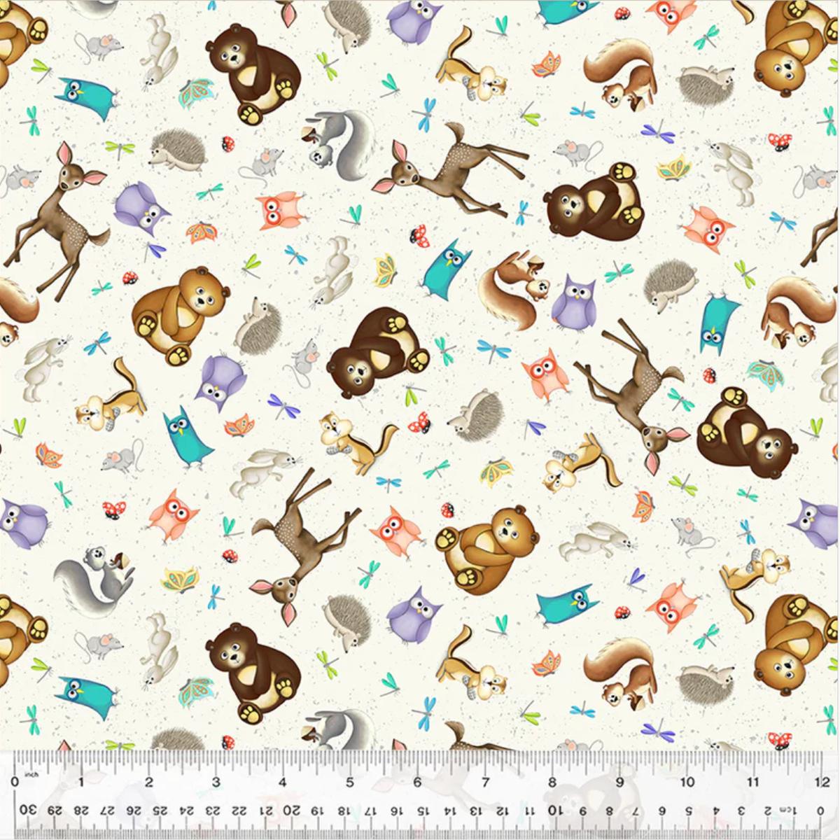 Enchanted Woods ~ Woodland Friends ~ 54521-4 Ivory