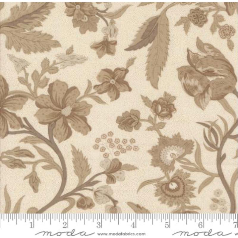 Sacre Bleu ~ Parterre Florals ~ 13970 11 Pearl 48" x WOF