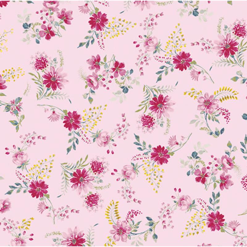 French Meadow ~ French Meadow Spray Floral ~ 16462-21 Rose