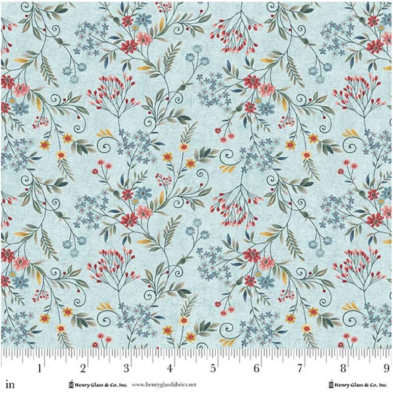 Norwegian Forest ~ Tender Vines ~ 3549-17 Pale Blue