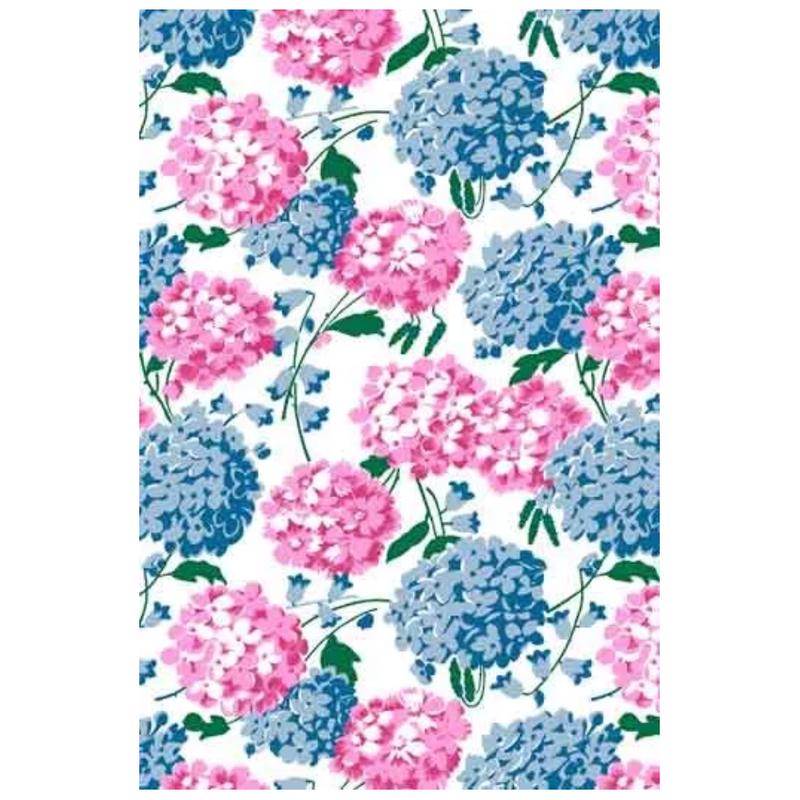 Sajou Cotton Fabric | Hydrangeas - Fat Quarter