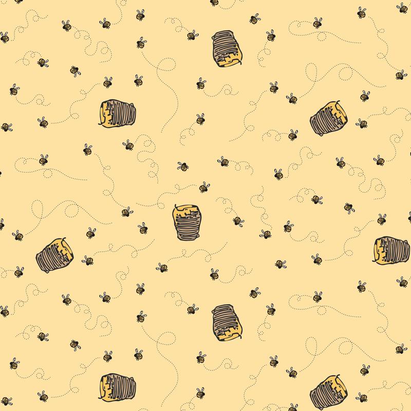 Winnie the Pooh ~ Bees ~ C17004-SUNSHINE