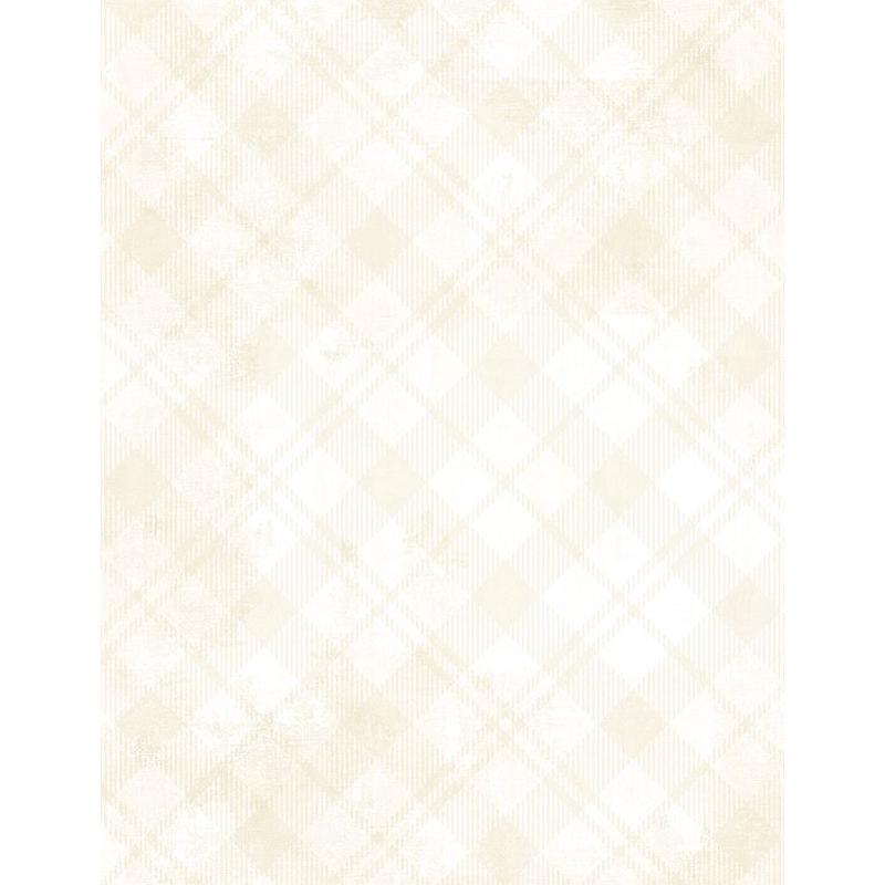 Essentials Dry Brush ~ Plaid ~ 89291 102 Whipped Cream