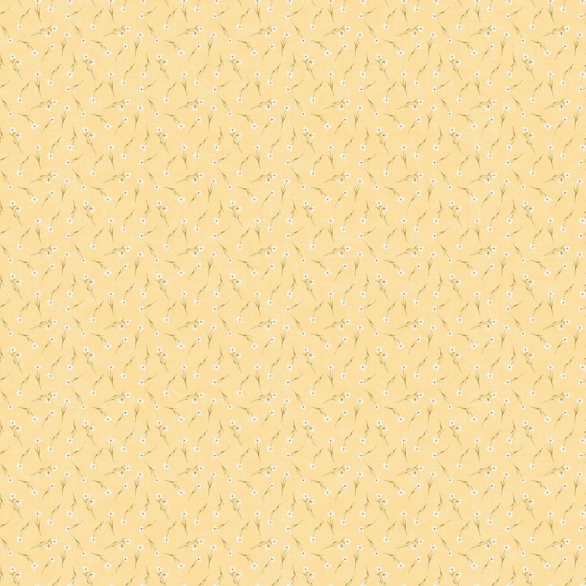 Humblebee ~ Tossed Floral ~ RC91127-52 Yellow