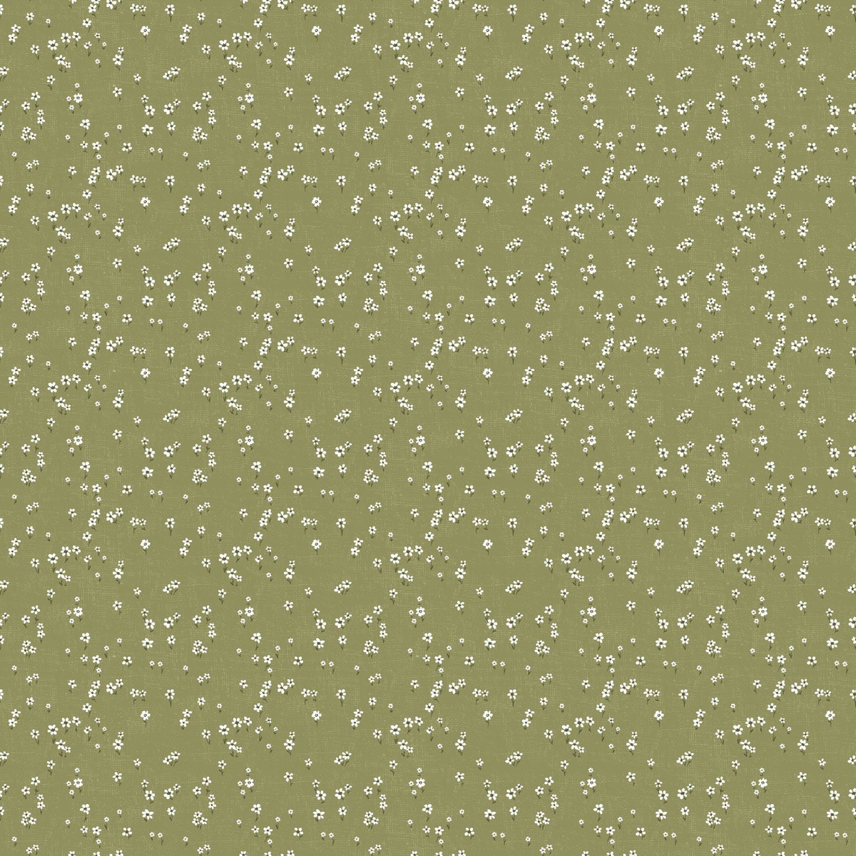Humblebee ~ Daisies ~ RC91124-70 Green