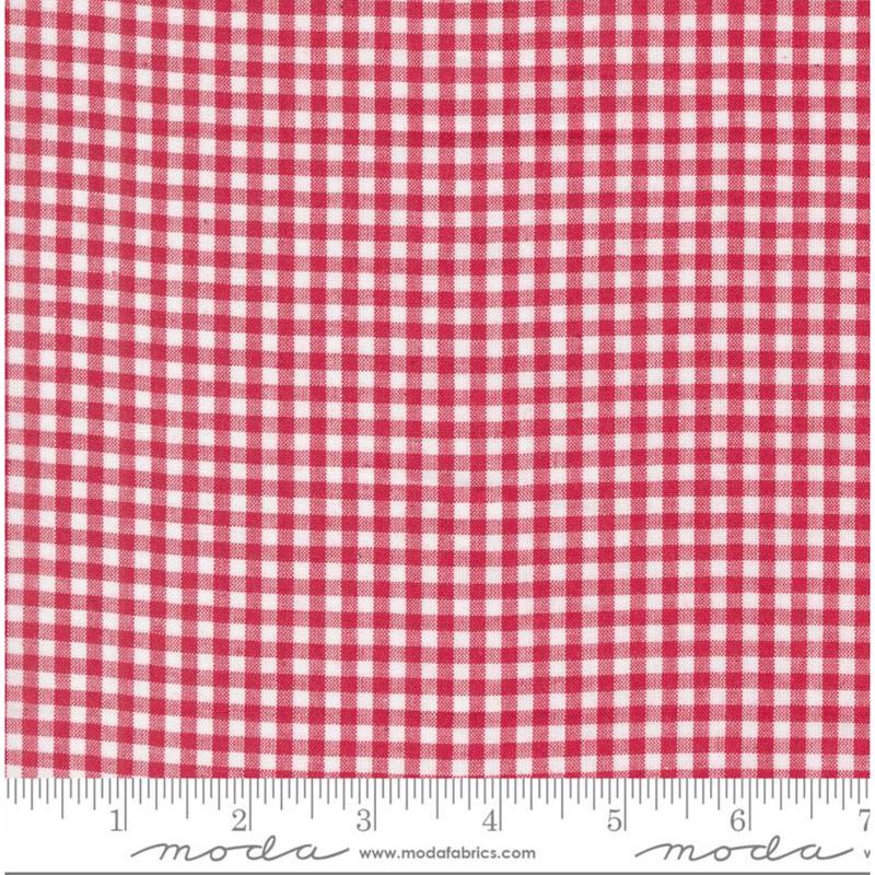 Panache ~ Wovens ~ White Red 12218 14