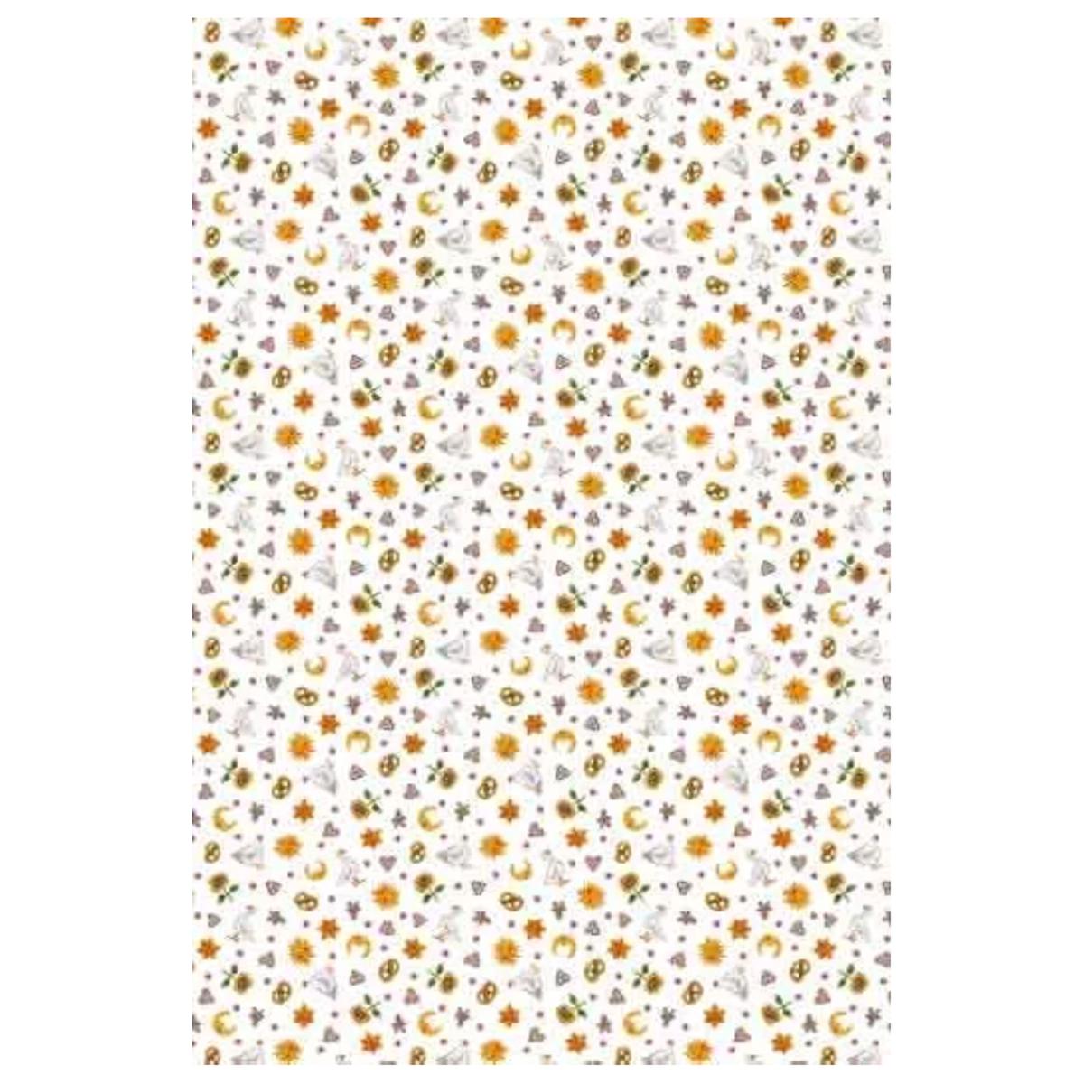 Sajou Cotton Fabric | Alsatian Motifs - Fat Quarter