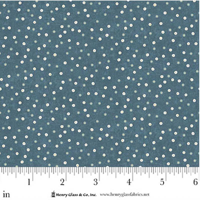 Norwegian Forest ~ Dots ~ 3553-77 Medium Blue