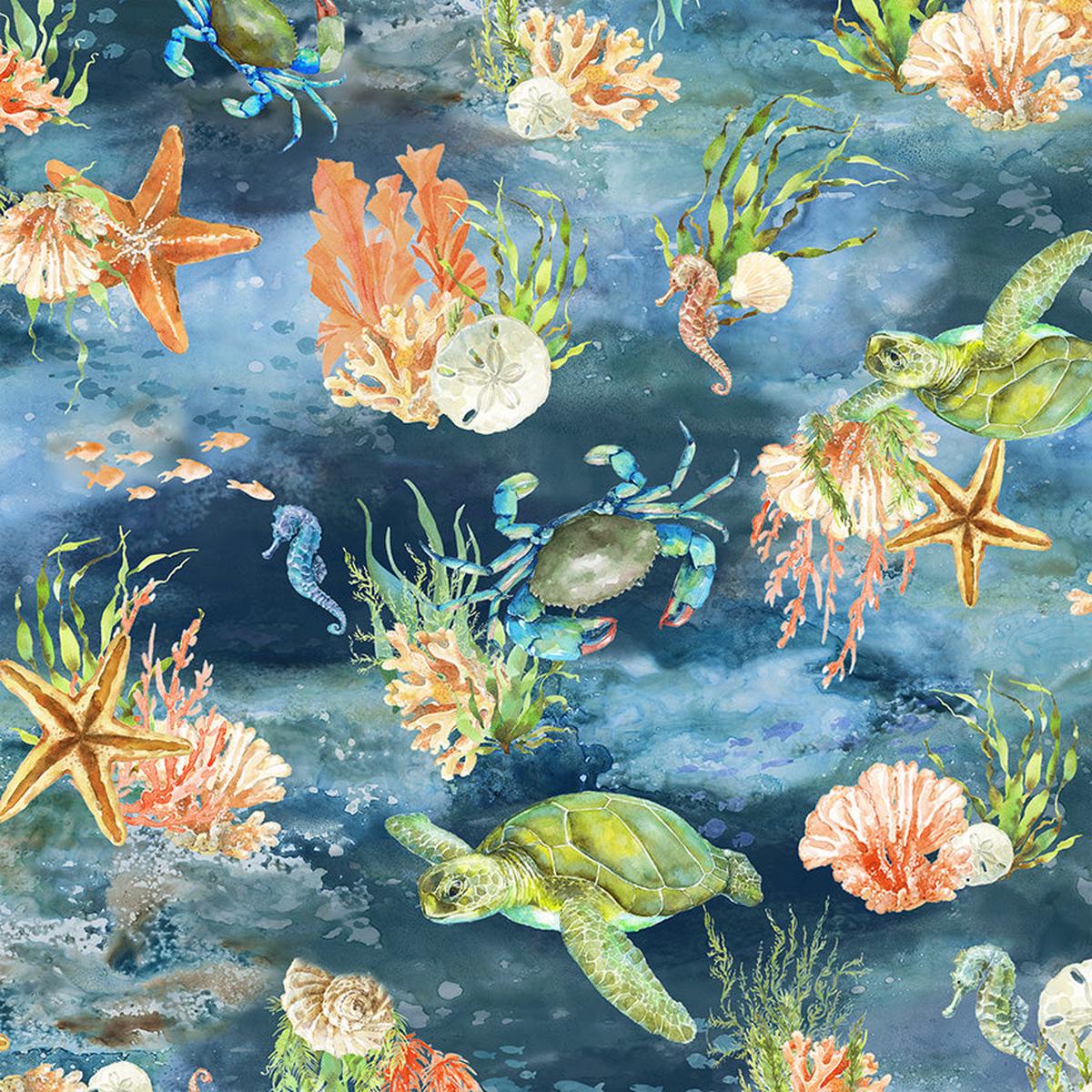 Oean Life ~ Deep Sea ~ 54986-2 Blues
