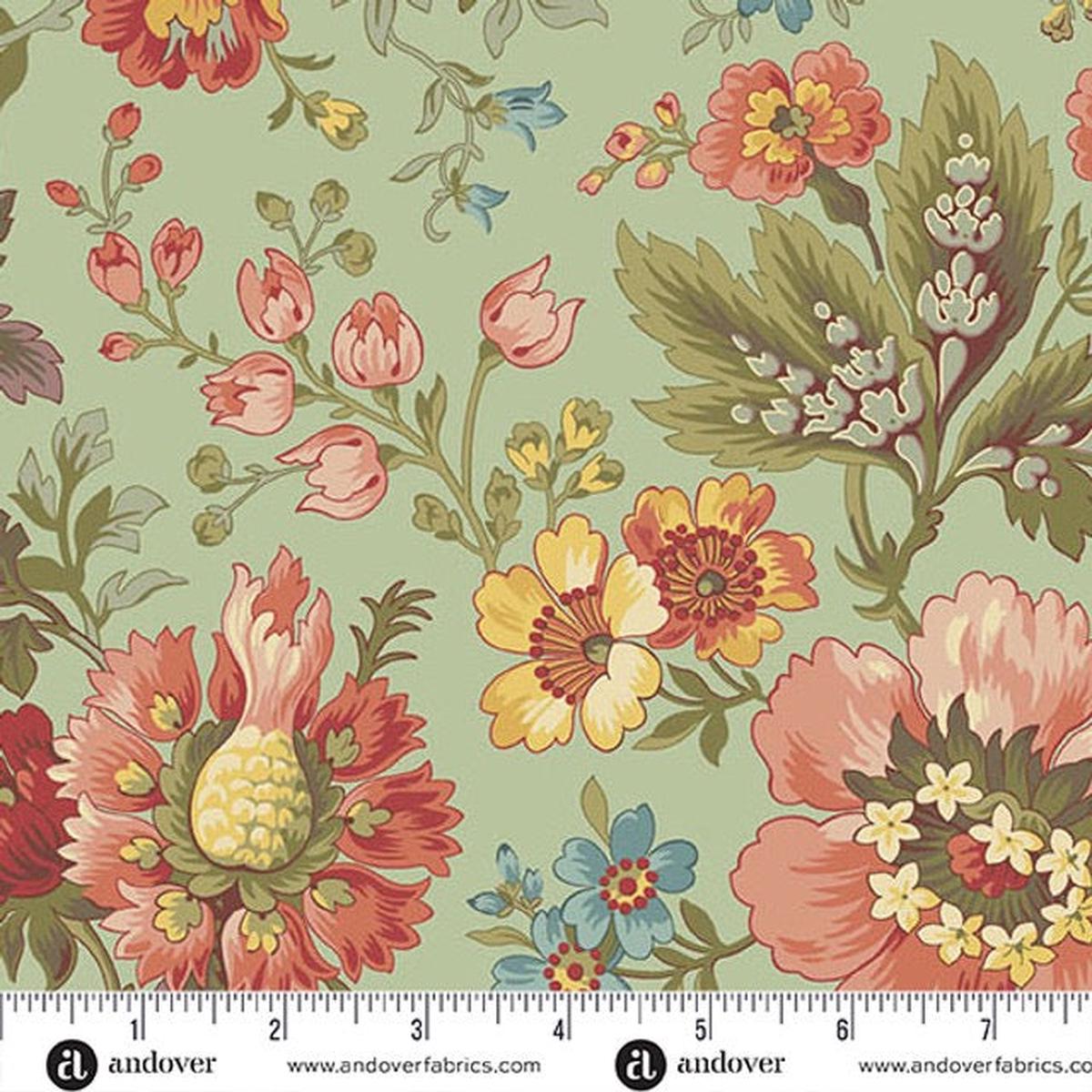 Farmer's Daughter ~ Milk and Honey ~ A-10073-G Garden Green