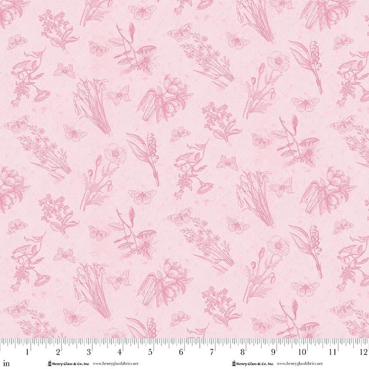 Fluttering Florals ~ 2172-22 Pink