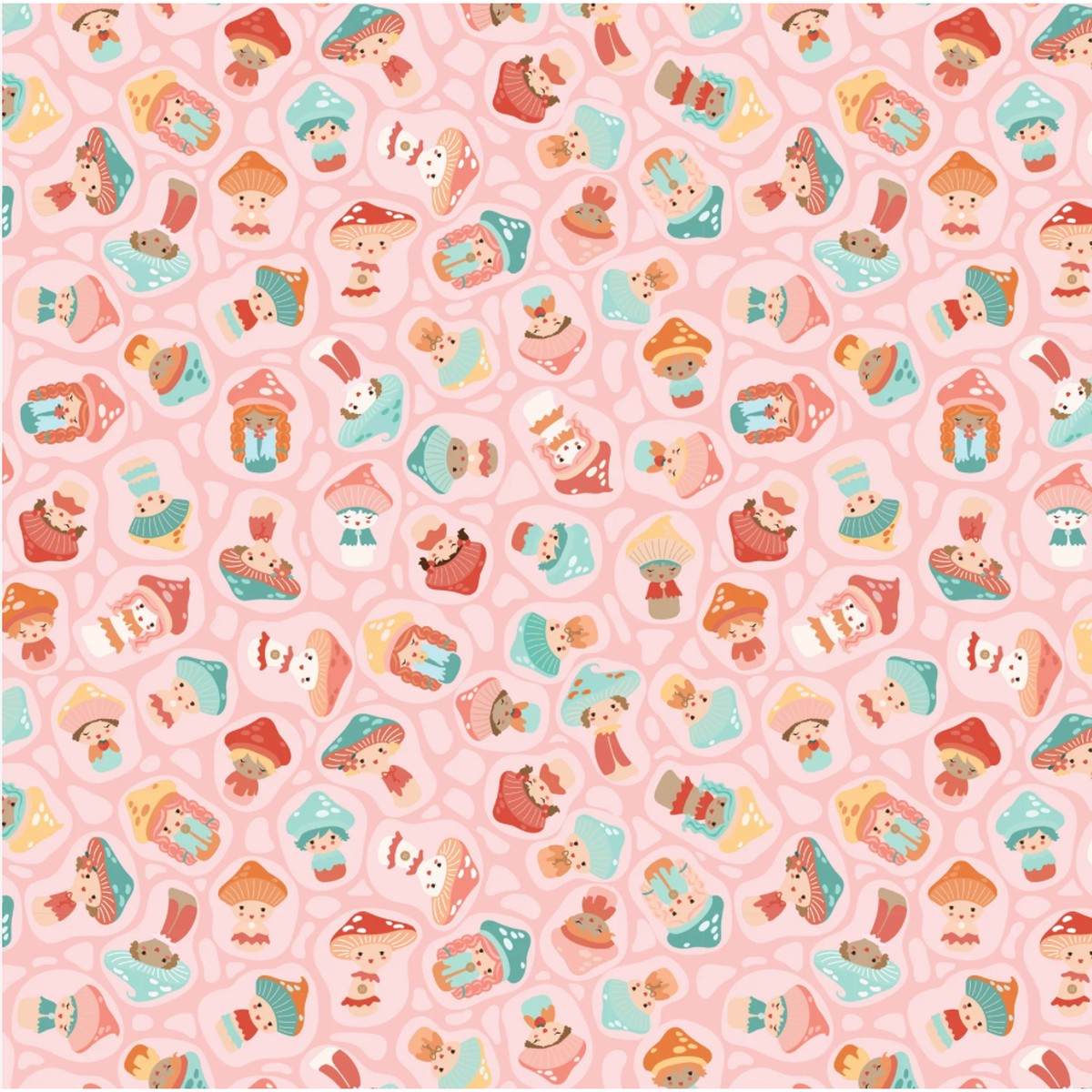 Mushroom Blooms ~ Baby Bellas ~ MB24404 Pink