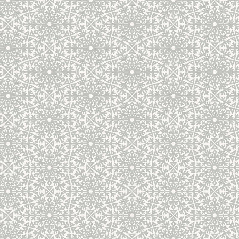 Snowfall ~ Frost ~ 91035M-90 Gray ~ One Yard
