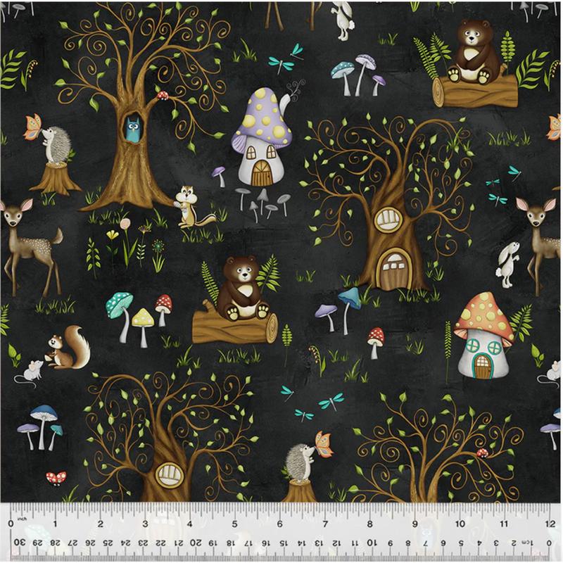 Enchanted Woods ~ Into the Woods ~ 54520-2 Black