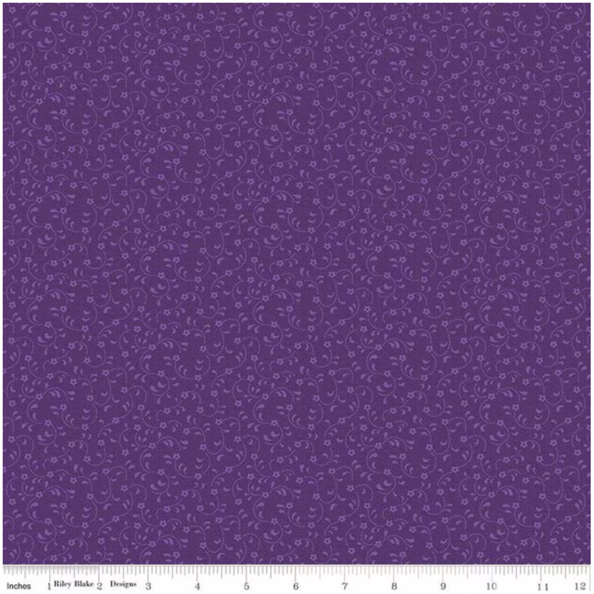 Floret ~ Riley Blake ~ C675-EGGPLANT