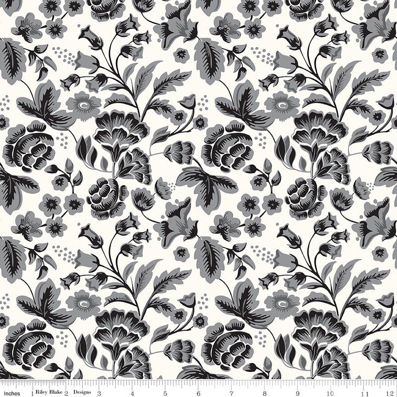 Midnight Meadow ~ Main ~ C15320-CREAM