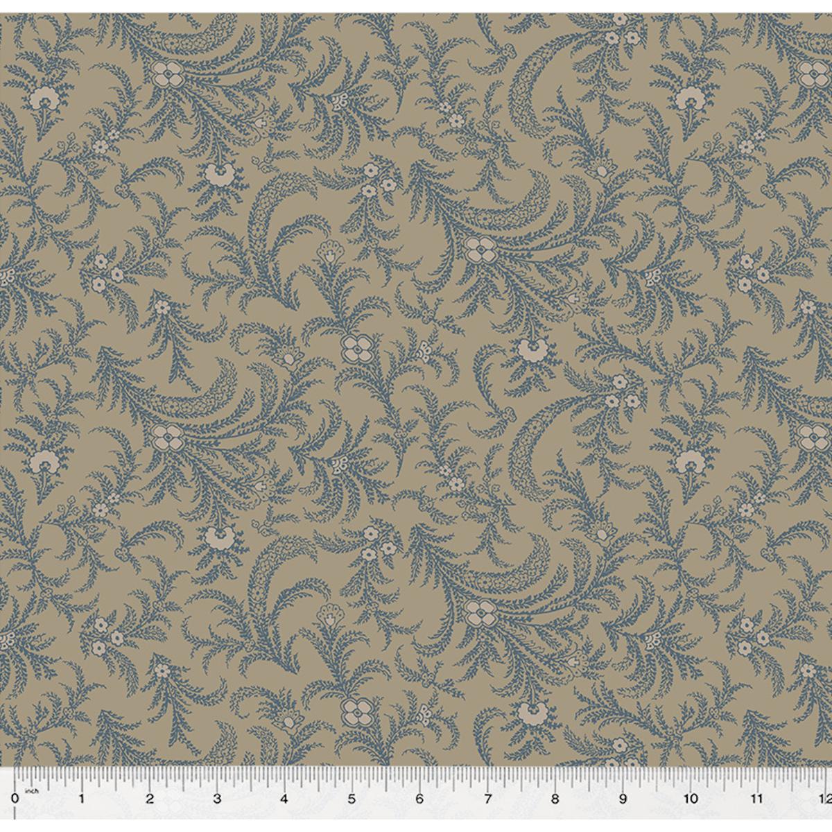Oxford ~ Delicate Paisley 53891 2 Taupe ~ one yard