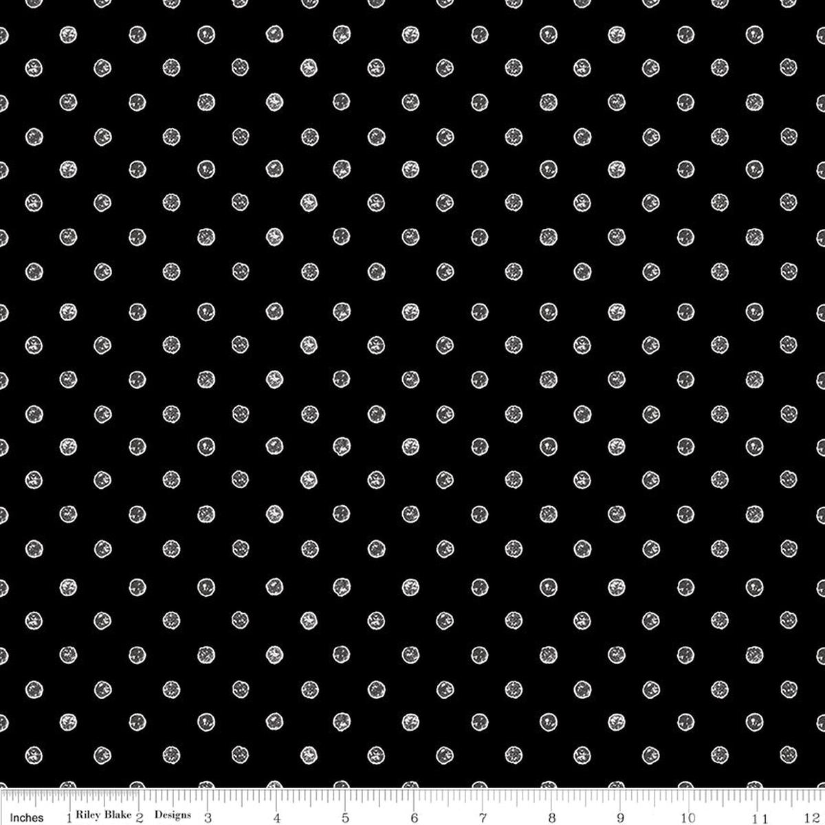 Press On ~ Ironing Board ~ C15263-BLACK ~ One Yard