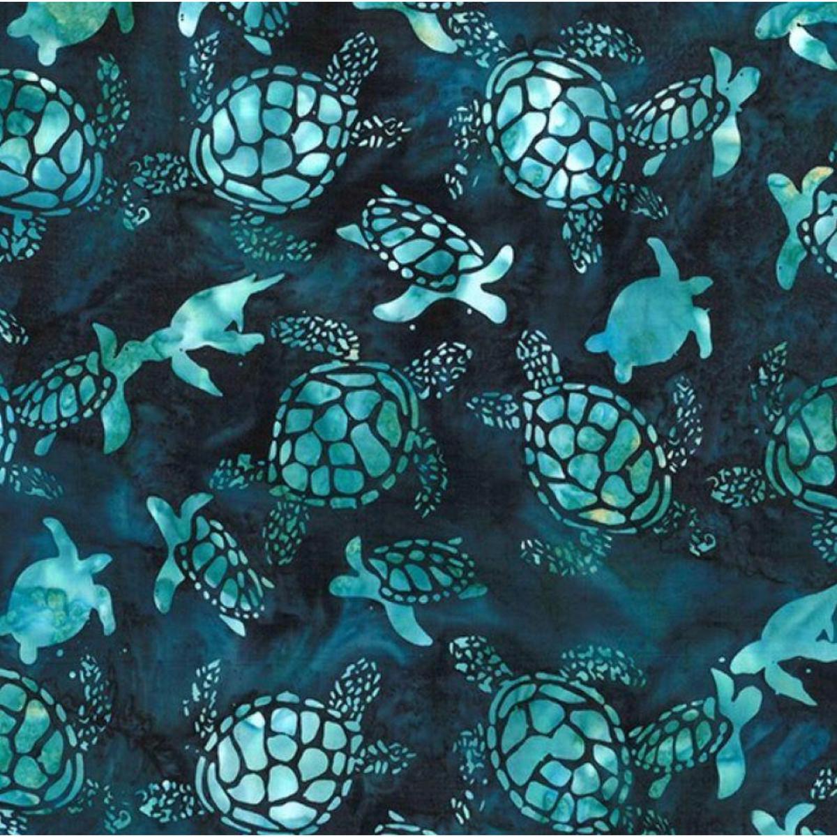 Bali Batik ~ Under the Sea ~ W2602 29 Jade