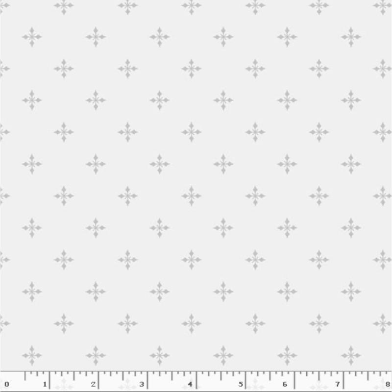 Bentley's Snowflakes ~ Sparkle ~ R650951D Pearl ~ 23 Inches