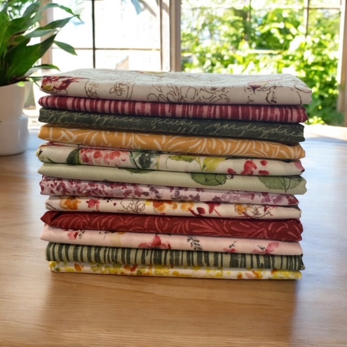 Blooming Memories ~ Fat Quarter Bundle ~ 12 pieces