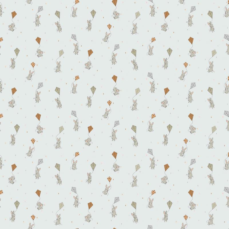 Cotton-tale ~ Kites ~ 90954-90 Gray