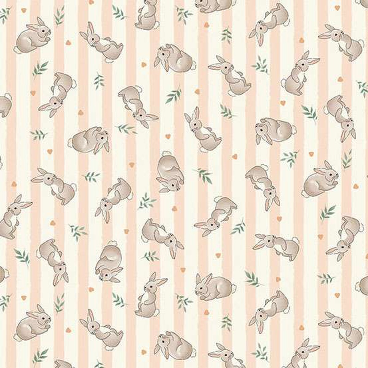 Little Ones ~ Bunnies ~ MU 191 C Coral