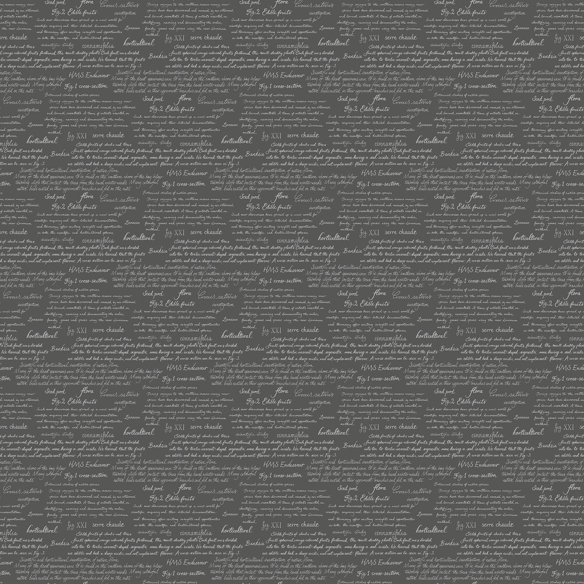 The Botanist ~ Notes ~ 90882-97 ~ one yard