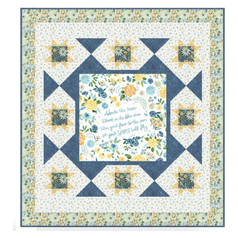 Designs by Lavender Lime ~ Bring on the Sun Quilt Kit