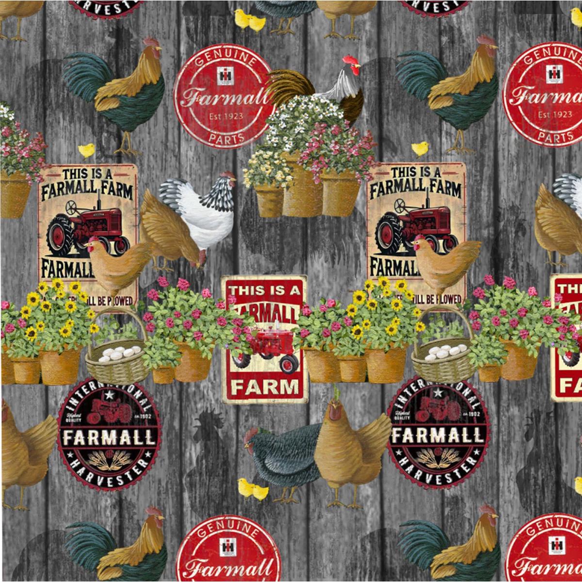 Farmall Plank ~ Farmall Logos Planks Combos 10543 Gray