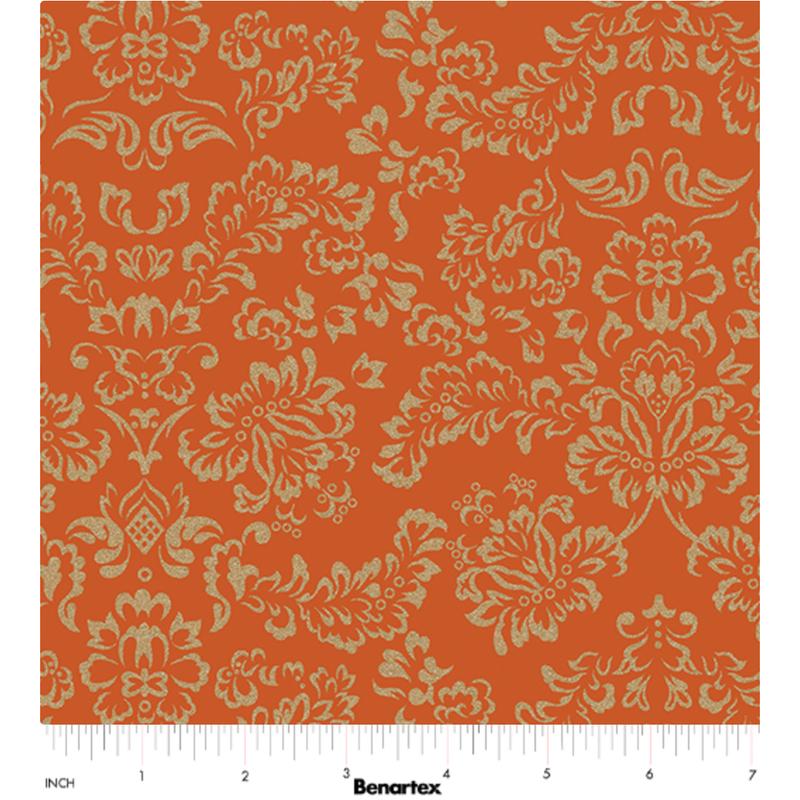 Harvest Keepsakes ~ Elegant Filigree 14744M-37 Pumpkin